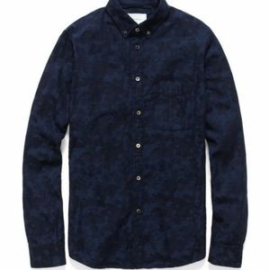 MENS lUXURY WINGS + HORNS CAMO SHIRT MENS M